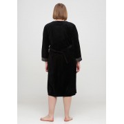 Халат Romeo Life XL,2XL,3XL,4XL велюр 3619